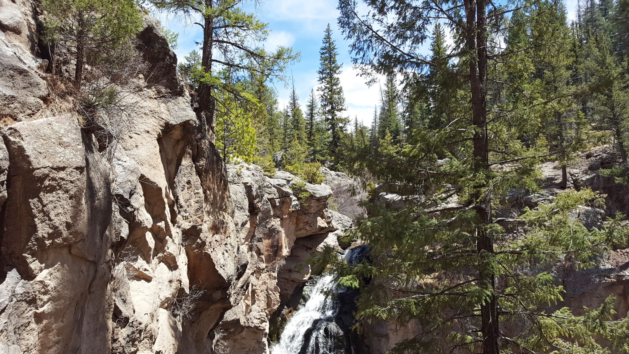 Jemez Falls A Waterfall in the New Mexico Desert