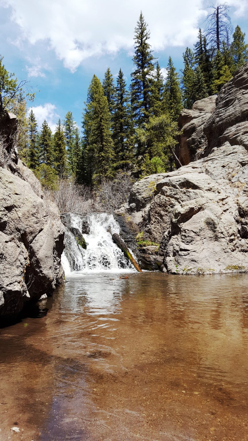 Jemez Falls A Waterfall in the New Mexico Desert